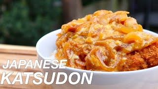 katsudon recipe  カツ丼 作り方 [upl. by Namad615]