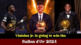 Vinicius jr is going to win the Ballon d’Or 2024 [upl. by Layney]