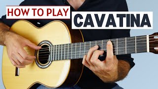 How to Play Cavatina Theme from The Deer Hunter  Stanley MyersJohn Williams [upl. by Ordisy832]