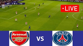 🔴Arsenal VS PSG LIVE FOOTBALL MATCH TODAY I Arsenal Football Live I Pes 21 Game [upl. by Shore]