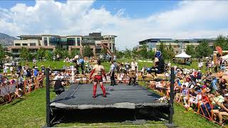 Taco Fest 2024 Primos EvoLucha Championship Chance v Anubis v Audric v C Broke Back Billy [upl. by Pammy]