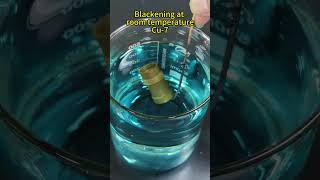 Blackening process for copper parts at room temperature [upl. by Gipsy901]