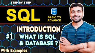 What Is SQL   Database in SQL  SQL Introduction  SQL Tutorial In Hindi 1 [upl. by Goldshlag36]