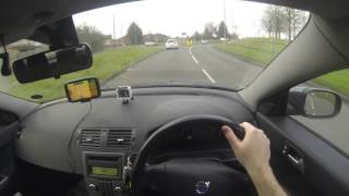 Tomtom go 6100 Real world test drive use pt1 of 2 21feb16 [upl. by Edrock952]