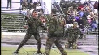 UNARMED COMBAT DEMO BY 45 ROYAL MARINE COMMANDOS [upl. by Ancell]