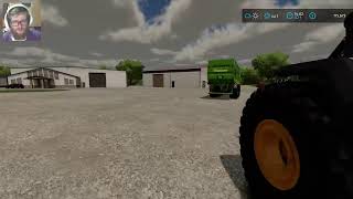 Farming Simulator 22 Elmcreek More Harvesting Ep53Live [upl. by Tomasina]