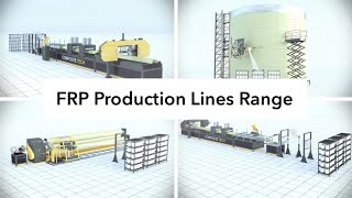 FRP Production Lines Range Rebar Mesh Pipes Profiles Posts Tanks Silos [upl. by Devina]