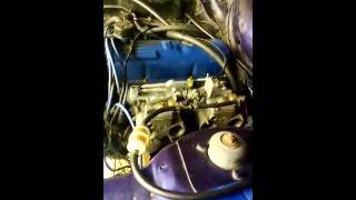 Ford Escort MK2 first start with twin DCOE 45 [upl. by Rebmit]