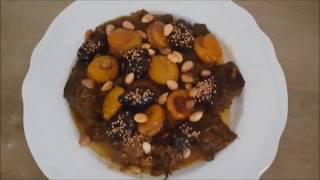 Tajine de viande aux pruneaux et abricots لحم بالبرقوق والمشمش [upl. by Acinorav]