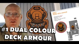 DECKED OUT Dual colour Deck Armour install to Trophy Pro [upl. by Nylrehc]