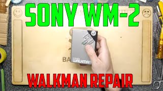 Walkman Sony WM2 Repair [upl. by Durwin589]