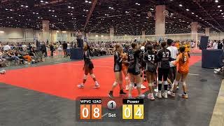 WPVC 12 Armour Orange vs Power 12 Elite  First Set 042024 [upl. by Charlotte]