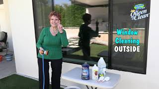 WINDOW CLEANING Solution for OUTSIDE Windows [upl. by Darleen]