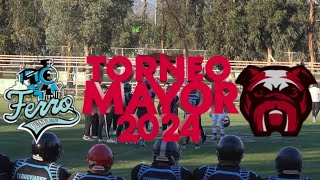 FERROVIARIOS VS BULLDOGS  TORNEO MAYOR 2024  FOOTBALL AMERICANO EN CHILE [upl. by Denys]