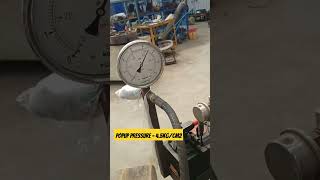 Calibration of safety valve  Safety valve working [upl. by Nodnrb]