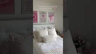 christmas bedding refresh🎄💗 christmas aesthetic cleaning organization thatgirl holidayseason [upl. by Mick445]