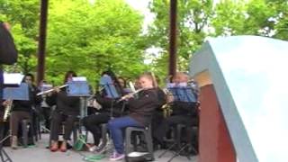 Ballade Celtique Eric Pourcher  Harmonie de Cuinchy  Kiosque 26 mai 2013 [upl. by Zelikow]