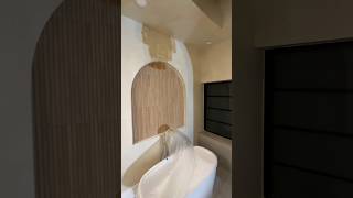 Limewash bathroom miami interiordesign bocaraton florida usa bathroomdesign [upl. by Jobie]