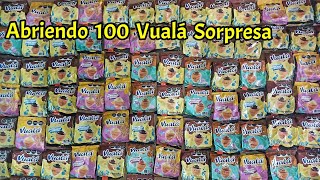 ABRIENDO 100 VUALÁ SORPRESA DE BOB ESPONJA [upl. by Barbuto]