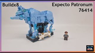 LEGO Lupin’s Expecto Patronum 76414 buildx8  Harry Potter [upl. by Bilbe]