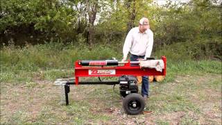 Swisher 22 Ton 675 HP Log Splitter  WoodSplitterDirectcom [upl. by Adela]