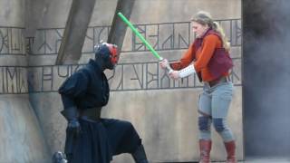 Darth Vader Darth Maul amp Seventh Sister Jedi battle [upl. by Ahsinauj89]