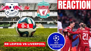 RB Leipzig vs Liverpool 01 Live Stream Champions league Football UCL Match Score Highlights Vivo [upl. by Ojok]