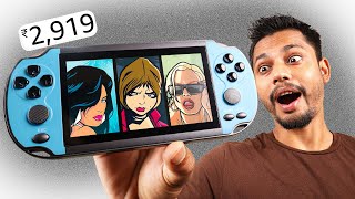 I Bought Cheapest Handheld Console With 10000 Games in Only ₹3000 😊 [upl. by Andrade]