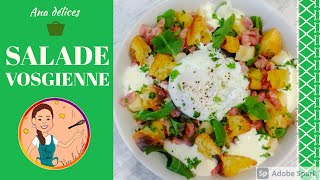 Recette de la salade vosgienne [upl. by Ahsemik]