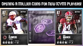 87 Overall Pull Million Coin Opening For New ICYMI Players in College Football 25 Ultimate Team [upl. by Sirtimid]