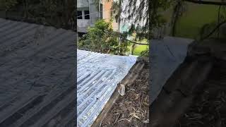 Asbestos sheet roof leakage solution asbestos waterproof thar civilservices shorts engineer [upl. by Barabas]