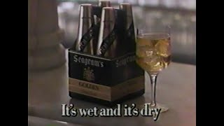 Seagrams Wine Cooler commercial with Bruce Willis  July 1986 [upl. by Hodges302]