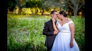 BEAUTIFUL CINEMATIC CHRISTIAN WEDDING TRAILER OF BRANDON amp SANJULA IN DURBAN SOUTH AFRICA [upl. by Cheria]