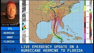 LIVE EMERGENCY UPDATE ON HURRICANE HELENE HEADING TO FLORIDA THURSDAY [upl. by Erland]