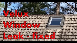 How to fix a leaking Velux window [upl. by Riva654]