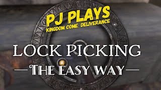 Kingdom Come Deliverance Lock Picking The Easy Way [upl. by Burlie]