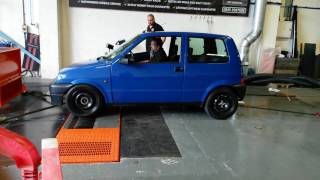 fiat cinquecento 14 16v dyno fail [upl. by Negyam]