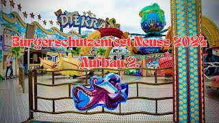 Bürgerschützenfest Neuss 2024 Aufbau 2 [upl. by Andris754]