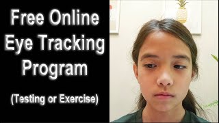 Free Online Eye Tracking Program Saccade Eye or Visual Tracking Testing or Exercise 3 Methods [upl. by Deerdre]