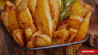 HERES THE SECRET TO SUPER CRISPY POTATO WEDGES [upl. by Einomrah665]