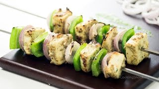 Malai Paneer Tikka Recipe  Vegetarian Tandoori Recipes at Home [upl. by Dier]