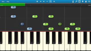 50 Cent  9 Shots Piano Tutorial  How to play 9 Shots  Synthesia [upl. by Letisha]