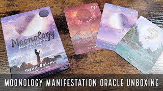 Moonology Manifestation Oracle  Unboxing and Flip Through [upl. by Magill]