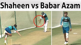 How Shaheen trapped Babar at nets [upl. by Nocaed460]