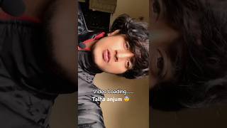 Talha anjum new song reaction video  😨shorts [upl. by Aivatnuahs]