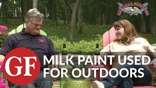 Milk Paint on Outdoor Furniture [upl. by Grey587]