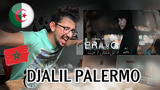 Djalil Palermo  Bravo Official Video Music مسلسل7 حجرات REACTION 🇩🇿🇲🇦🔥 [upl. by Sension]