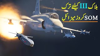 SOM Cruise Missile on JF17 Thunder Block 3  Defence Updates [upl. by Carolynne]