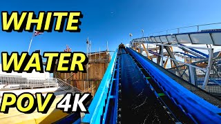 CLACTON PIER WATER RIDE 4K [upl. by Enirhtak66]