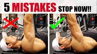 GET BIGGER TRICEPS TRICEP 5 MISTAKES5 गलतिया ट्राइसेप्स के दौरान [upl. by Ibed]